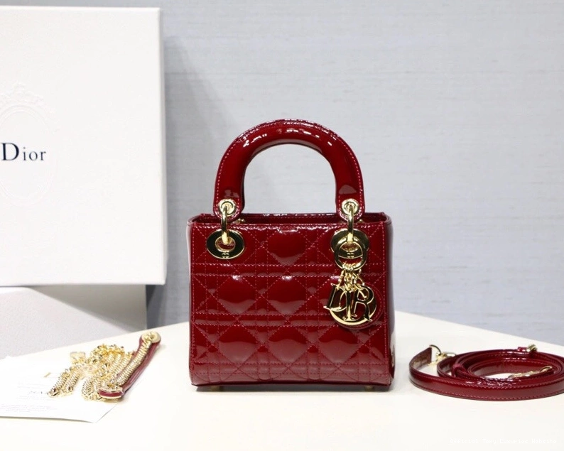 Tony Luxuries patent With diro leather Lady Mini Cow 0710